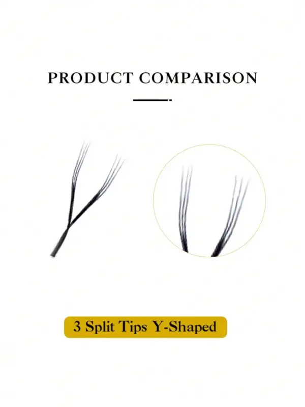 3 Split Tips Y-Shaped Eyelash - Image 6