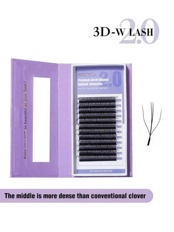 3D W Shaped Eyleash Extension - Image 3
