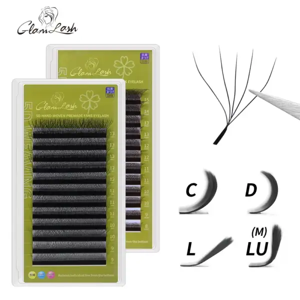 W Shaped Eyelash Extension